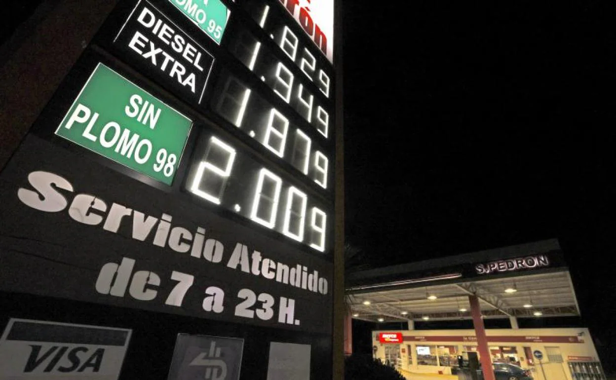 precio gasolina 98 hoy